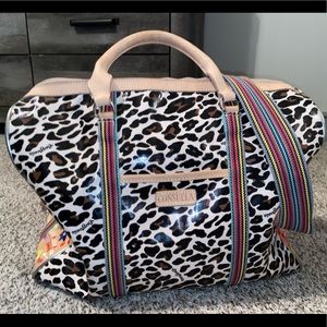 The Liz Brown Leopard Jettsetter Consuela-the pink leopard